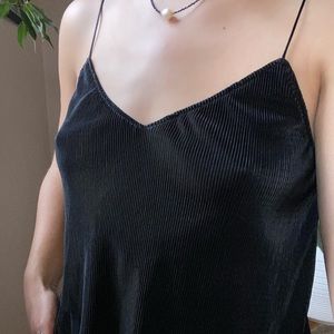 Black Slip Tank